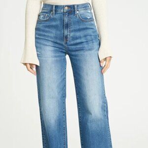Daze High Rise Relaxed Flare Jeans (sz 27)